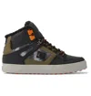 Dc Shoes Men's Pure High-top Winter Shoes In Brown