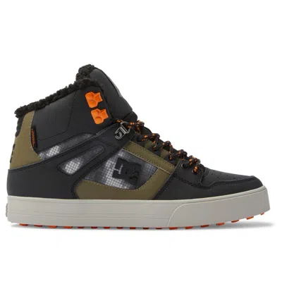 Dc Shoes Men's Pure High-top Winter Shoes In Brown