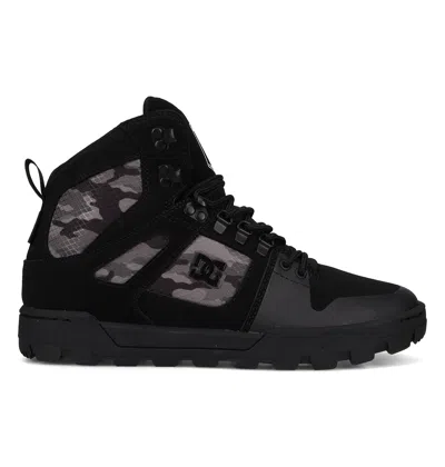 Dc Shoes Men's Pure High-top Winterized Boots In Black