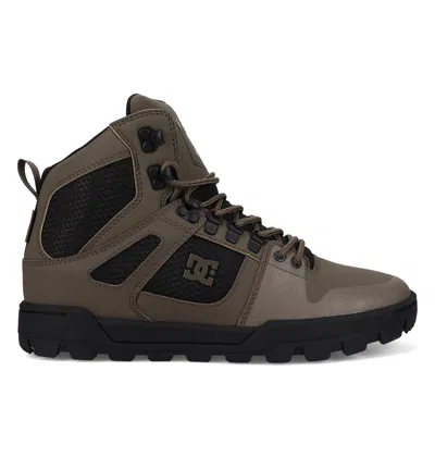 Dc Shoes Men's Pure High-top Winterized Boots In Brown