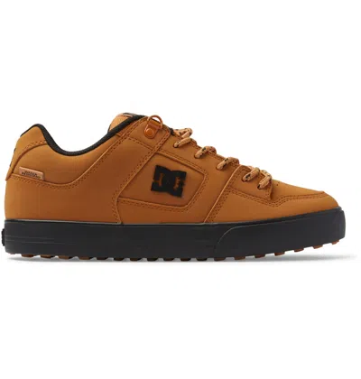 Dc Shoes Men's Pure Winterized Skate Shoes In Brown