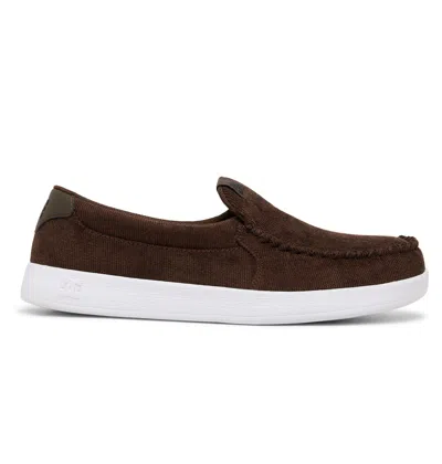 Dc Shoes Men's Villain Slip-on Shoes In Brown