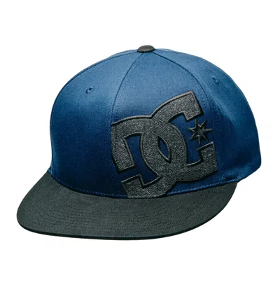Dc Shoes Offset Flexfit In Navy Black