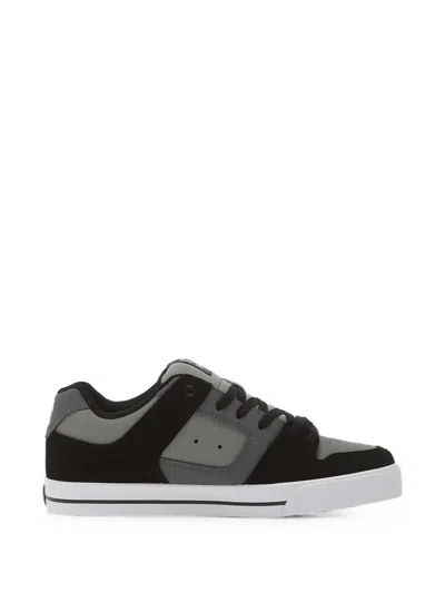 Dc Shoes Pure Logo-patch Panelled Sneakers In Multi