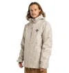 Dc Shoes Unisex Basis Print Insulated Jacket In Neutral
