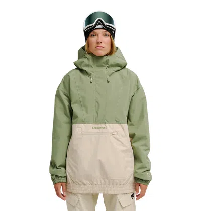 Dc Shoes Women's Chalet Anorak In Green