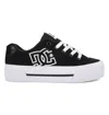 Dc Shoes Women's Chelsea Platform Shoes In Black