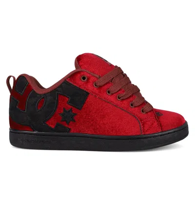 Dc Shoes Women's Court Graffik Le Shoes In Red