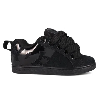 Dc Shoes Women's Court Graffik Puff Shoes In Black