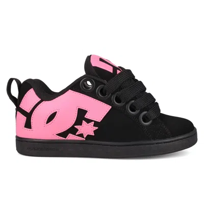 Dc Shoes Women's Court Graffik Puff Shoes In Black
