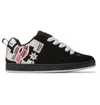 Dc Shoes Women's Court Graffik Shoes In Black