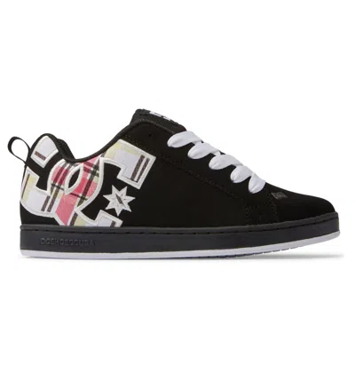 Dc Shoes Women's Court Graffik Shoes In Black