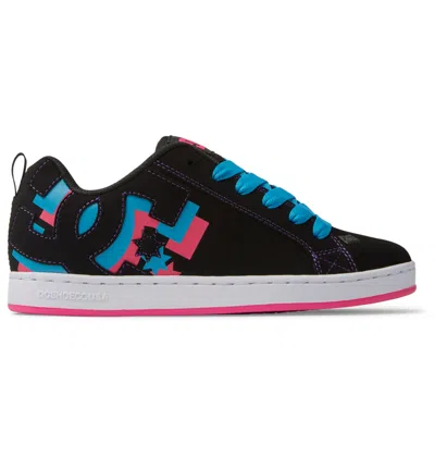 Dc Shoes Women's Court Graffik Shoes In Black