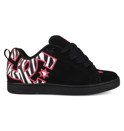 Dc Shoes Women's Court Graffik Shoes In Black