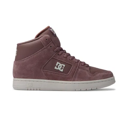 Dc Shoes Women's Manteca 4 Hi High-top Shoes In Burgundy