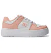 Dc Shoes Women's Manteca 4 Platform Shoes In Pink