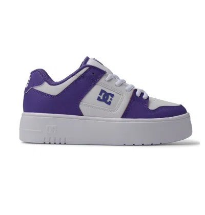 Dc Shoes Women's Manteca 4 Platform Shoes In Purple