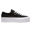Dc Shoes Women's Manual Platform Shoes In Black