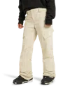 Dc Shoes Women's Nonchalant Insulated Snow Pants In Neutral