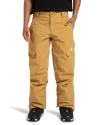 Dc Shoes Women's Nonchalant Insulated Snow Pants In Yellow