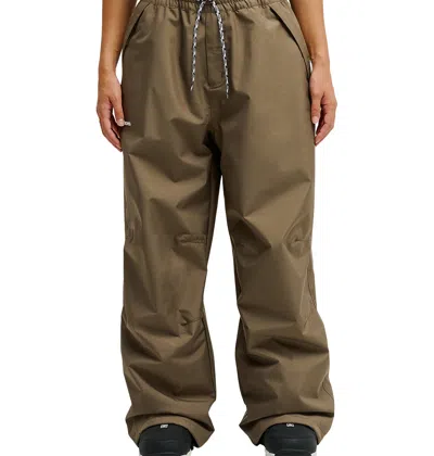 Dc Shoes Women's Trackstar 10k Pants In Brown