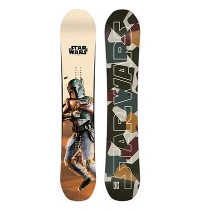Pre-owned Dc Star Wars Boba Fett Ply Snowboard In Multicolor