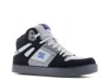 Dc Work Crew Pure Composite Toe Hightop Work Sneaker In Black