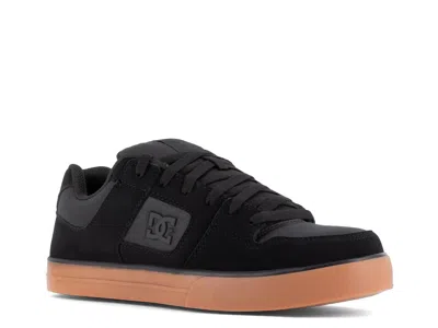 Dc Work Crew Pure Composite Toe Work Sneaker In Black