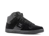 Dc Work Crew Wide Width Cure Work Sneaker In Black