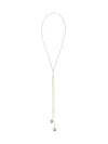 D.delettrez Pearl Sonic Necklace In Gold
