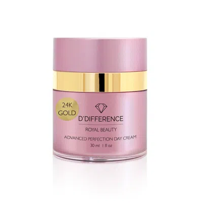 D'difference Gold / Pink / Purple Royal Beauty Advanced Perfection Day Cream With Gold In Multi