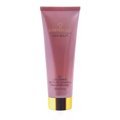 D'difference Pink / Purple Cocooning Gel To Oil Cleanser & Make-up Remover