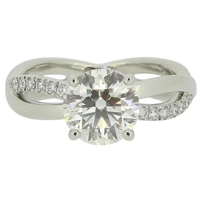 Pre-owned De Beers 1.30 Carat Diamond Infinity Ring In Multi