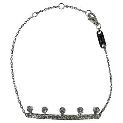 Pre-owned De Beers Dewdrop Line Dewdrop Smile Bracelet In Multiple