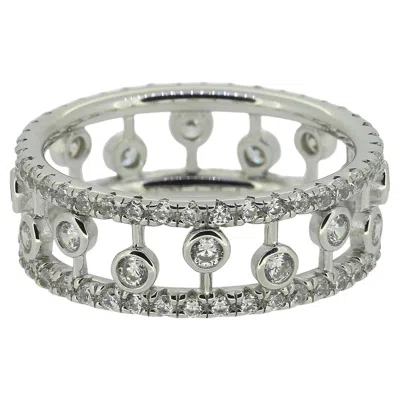 Pre-owned De Beers Diamond Dewdrop Ring Size K 1/2 (51) In Multi