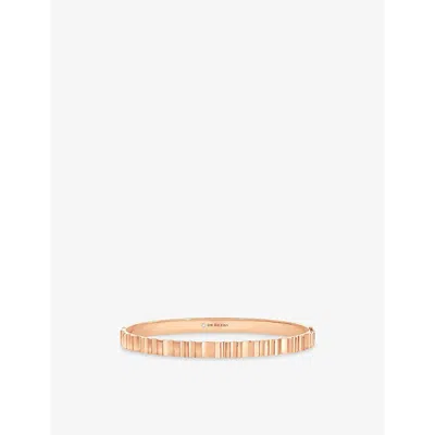 De Beers Jewellers Womens De Beers Rvl 18ct Rose-gold Bangle