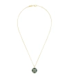 DE BEERS JEWELLERS YELLOW GOLD AND DIAMOND ENCHANTED LOTUS PENDANT NECKLACE