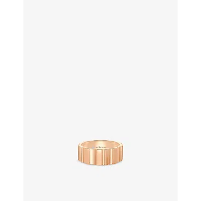 De Beers Womens Rvl 18ct Rose-gold Ring