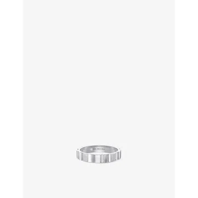 De Beers Womens Rvl 18ct White-gold Ring