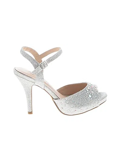 Pre-owned De Blossom Collection Sandals In Silver