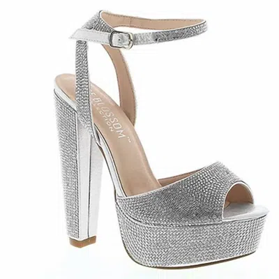 De Blossom Collection Women's Duncan Eight Sandal In Silver