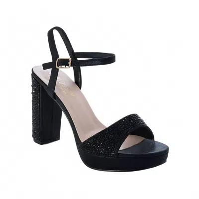 De Blossom Collection Women's Peace Platform High Heel In Black