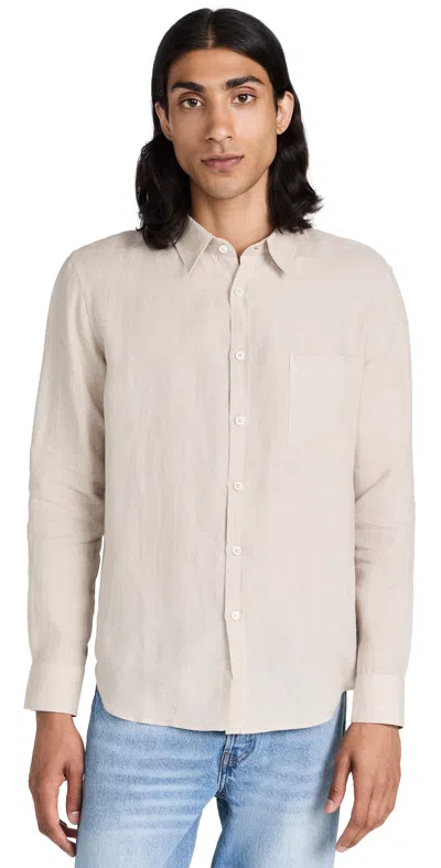 De Bonne Facture Linen Essential Shirt Undyed Flax