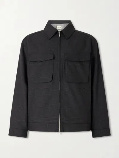 De Bonne Facture Student Wool Jacket In Gray