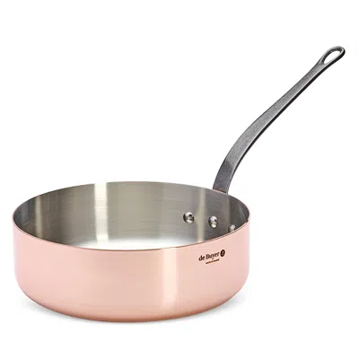 De Buyer 11 Quart Open Saute Pan In Brown