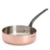 De Buyer 3.3 Quart Copper Saute Pan In Silver