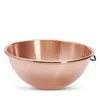 De Buyer 4 Quart Copper Mixing Bowl In Brown