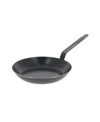 De Buyer Blue Carbon Steel 11" Fry Pan In Black