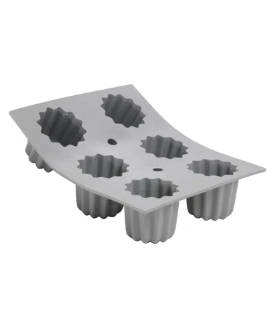 De Buyer Elastomoule Cannele Silicone Mold In Gray
