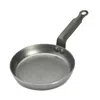 De Buyer Mineral B 5.5 Carbon Steel Egg & Pancake Pan In Gray